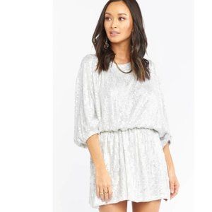 Show Me Your Mumu Genevieve Dress - White Shine